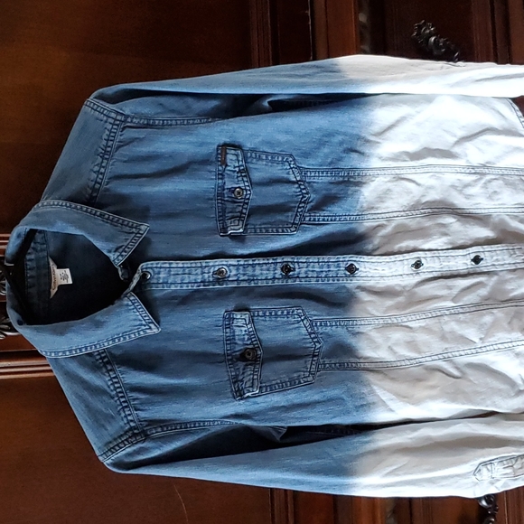Calvin klein womens denim shirt - Picture 1 of 5